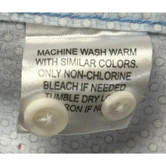 2/$30 Jos A. Bank 1905 Tailored Fit Men’s Button Down Shirt 15 1/2-33 - Picture 5 of 6